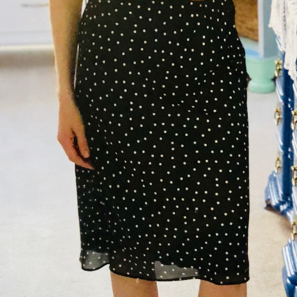 Alyn Paige Trending Polka Dot Midi Skirt - Picture 2 of 6